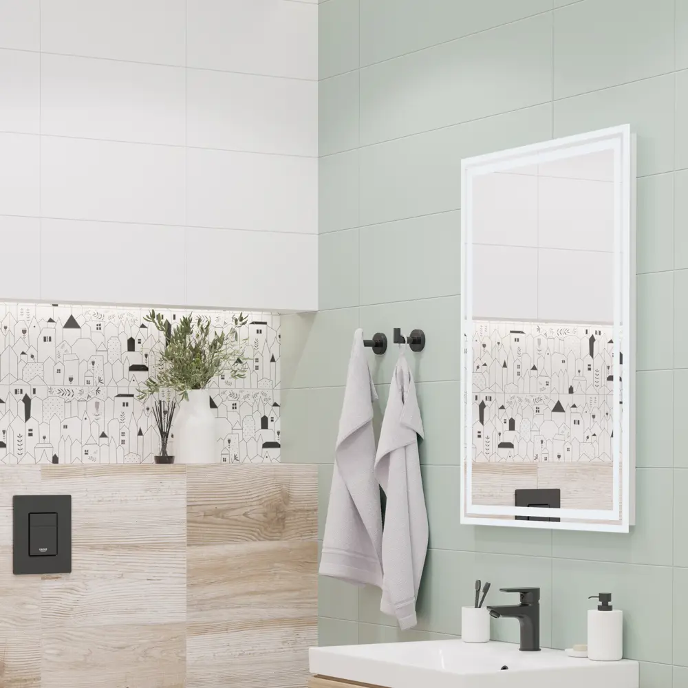 Плитка настенная LB Ceramics Моана 19.8x39.8 см 1.58 м² цвет шалфей 82973839 STLM-2201132
