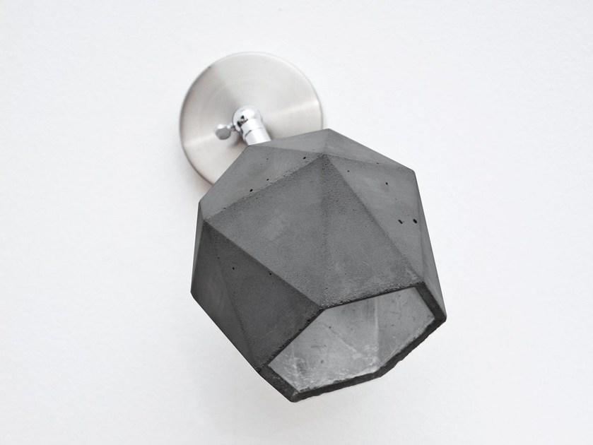 GANTlights Настенный светильник из бетона T sun-id-1483398 - Вид №2