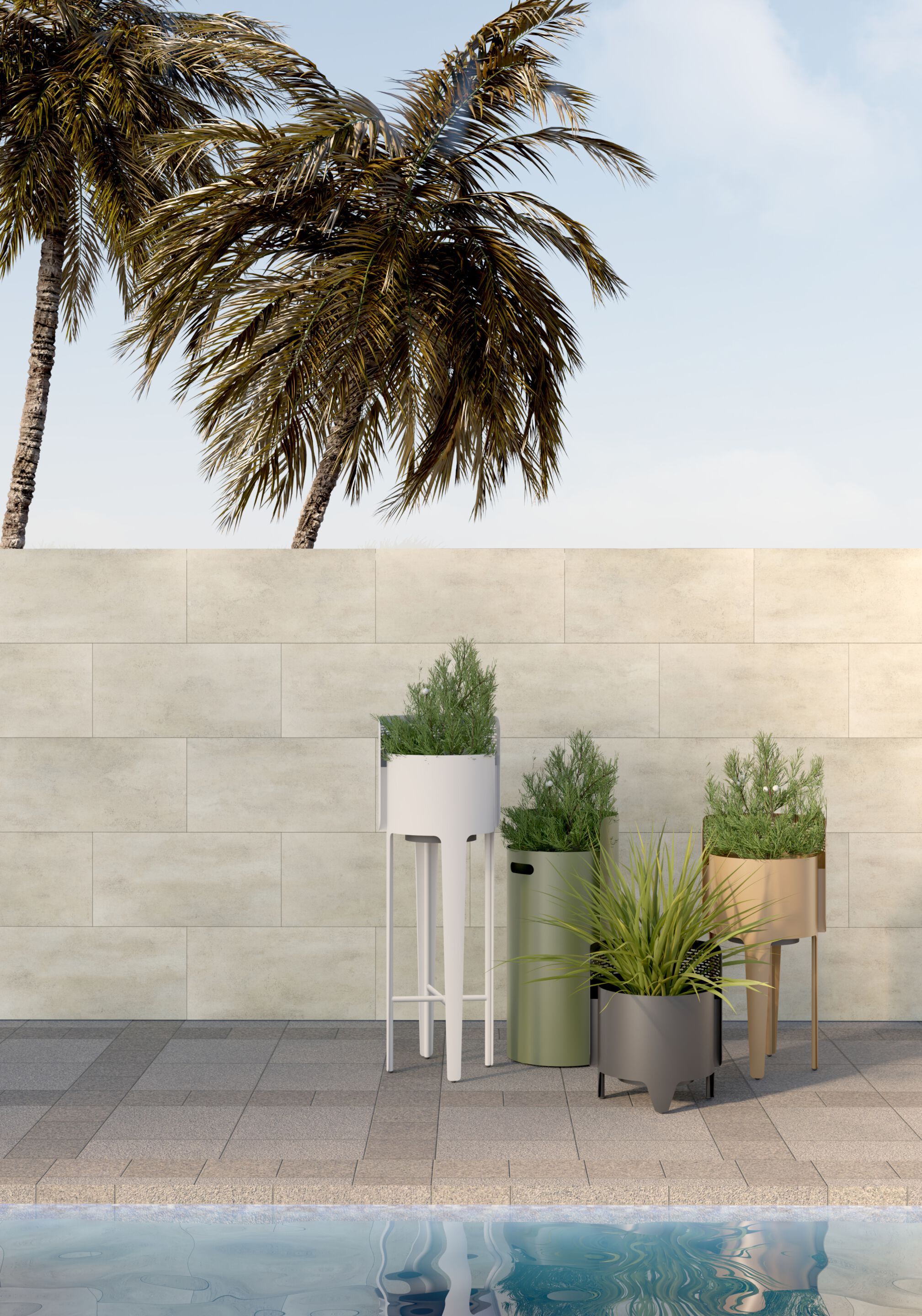 Алюминиевая плантатор VINEKO Империя ARCH-00039613 - Вид №3