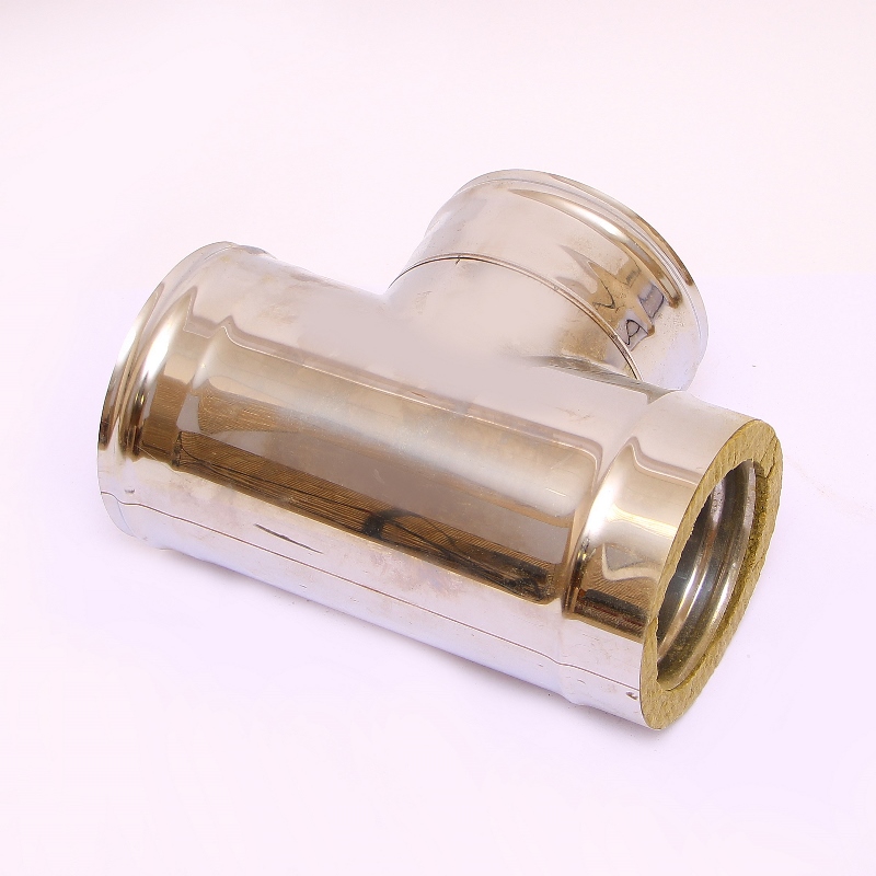 Сэндвич-тройник 90" Ferrum Ф150х210 нержавеющая сталь (430/0,5мм) FD11150T4FF - Вид №3