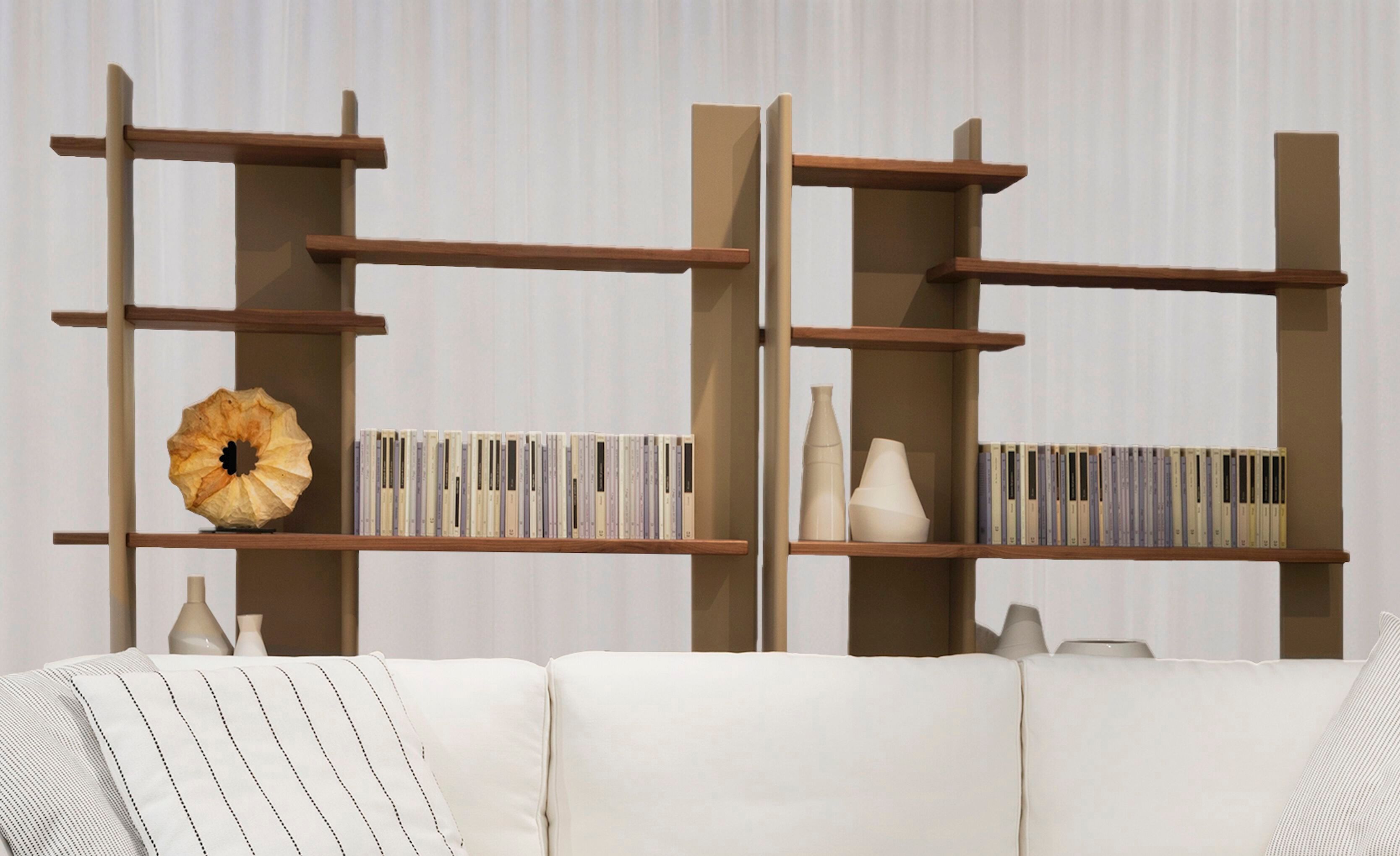 Настенный книжный шкаф из МДФ Vibieffe Quite luxury ARCH-00067160 - Вид №5