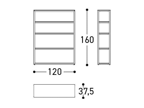 Алюминиевая и керамическая Садовая полка Varaschin Outdoor Cooking ARCH-00127097 - Вид №3