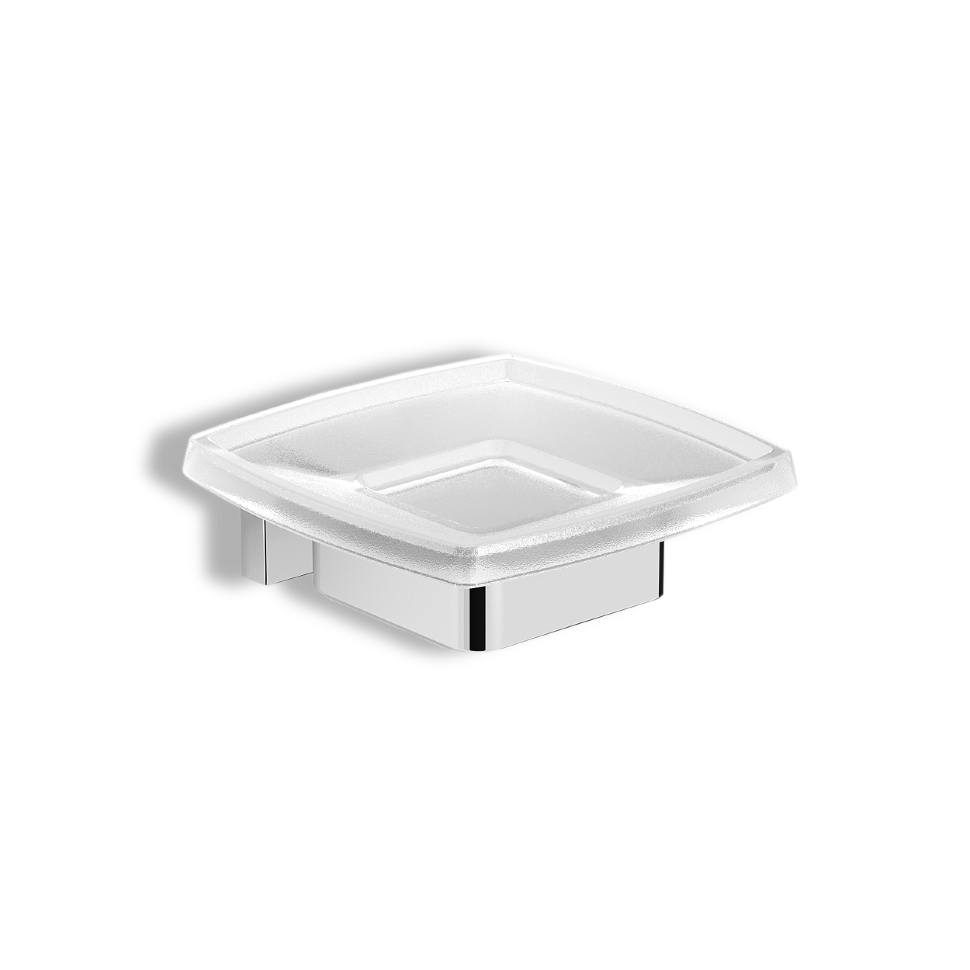 21815A Мыльница подвесная цвет хром LANGBERGER LEDRO