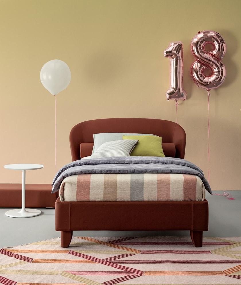 Twils Односпальная кровать с мягким изголовьем Carnaby sun-id-1356603 - Вид №1