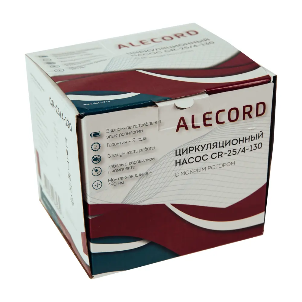 Насос циркуляционный Alcerod, 25/4 130 мм 82626256 STLM-2100595 ALECORD  - Вид №5