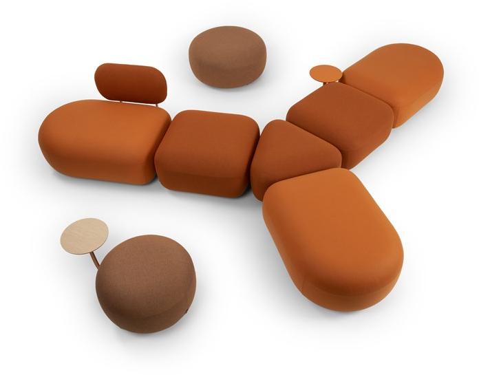 True Design Треугольный пуф с подкладкой Code Cd 60tr / cd75tr - Вид №1