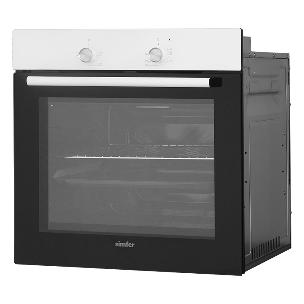 9977028 Электрический духовой шкаф Simfer B6EW04070 белый STDN-0149854 - Вид №2