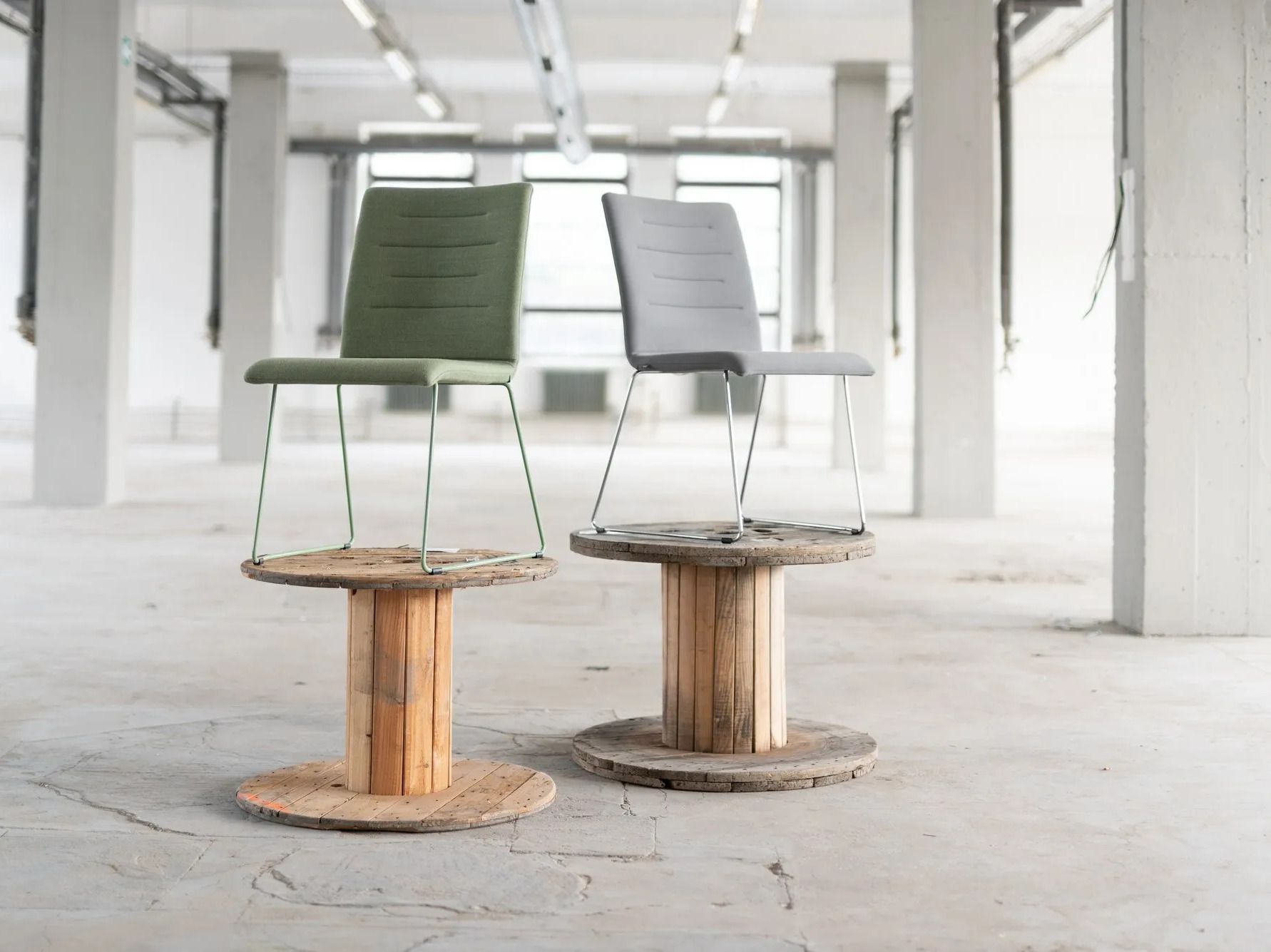 Стул для салазок из ткани LD Seating ARCH-00087382 - Вид №2