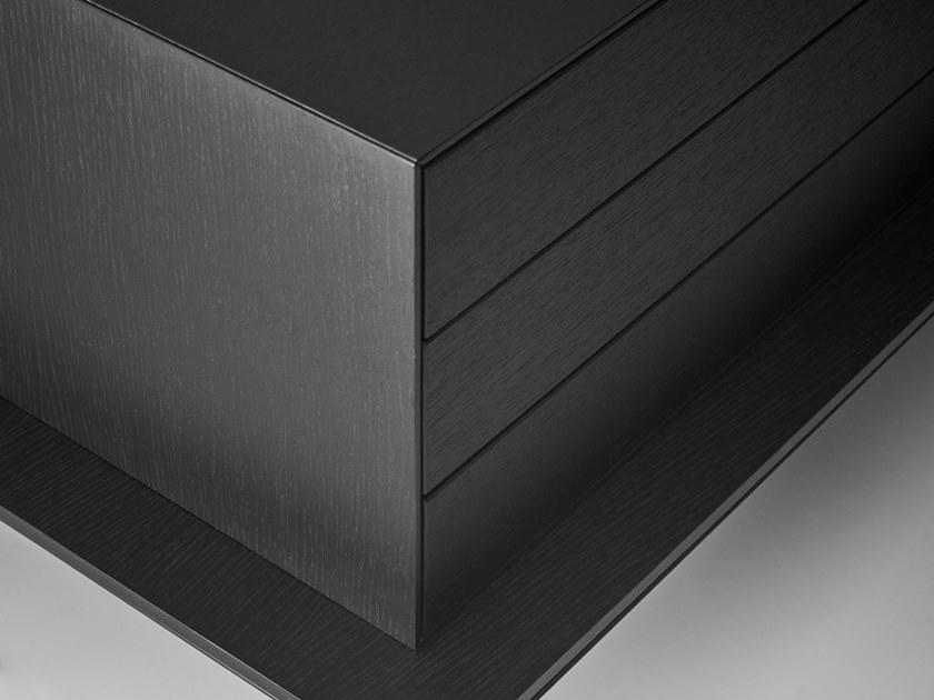 TREKU Низкая лакированная тумба под ТВ Lauki sun-id-1461777 - Вид №5