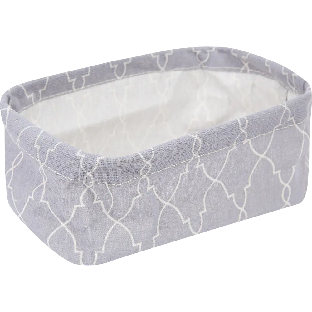 Коробка складная Danish 12x8x9 см полиэстер цвет серый 82769466 STLM-2074916 Santreyd