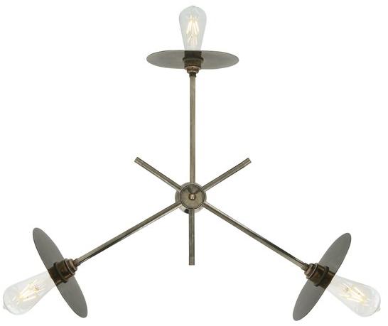 Mullan Lighting Регулируемая люстра из латуни Kigoma Mlf257  - Вид №3