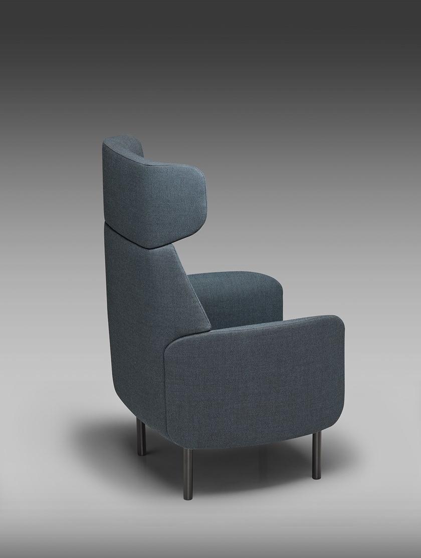 mminterier Кресло из ткани с высокой спинкой Nona sun-id-1393089 - Вид №1