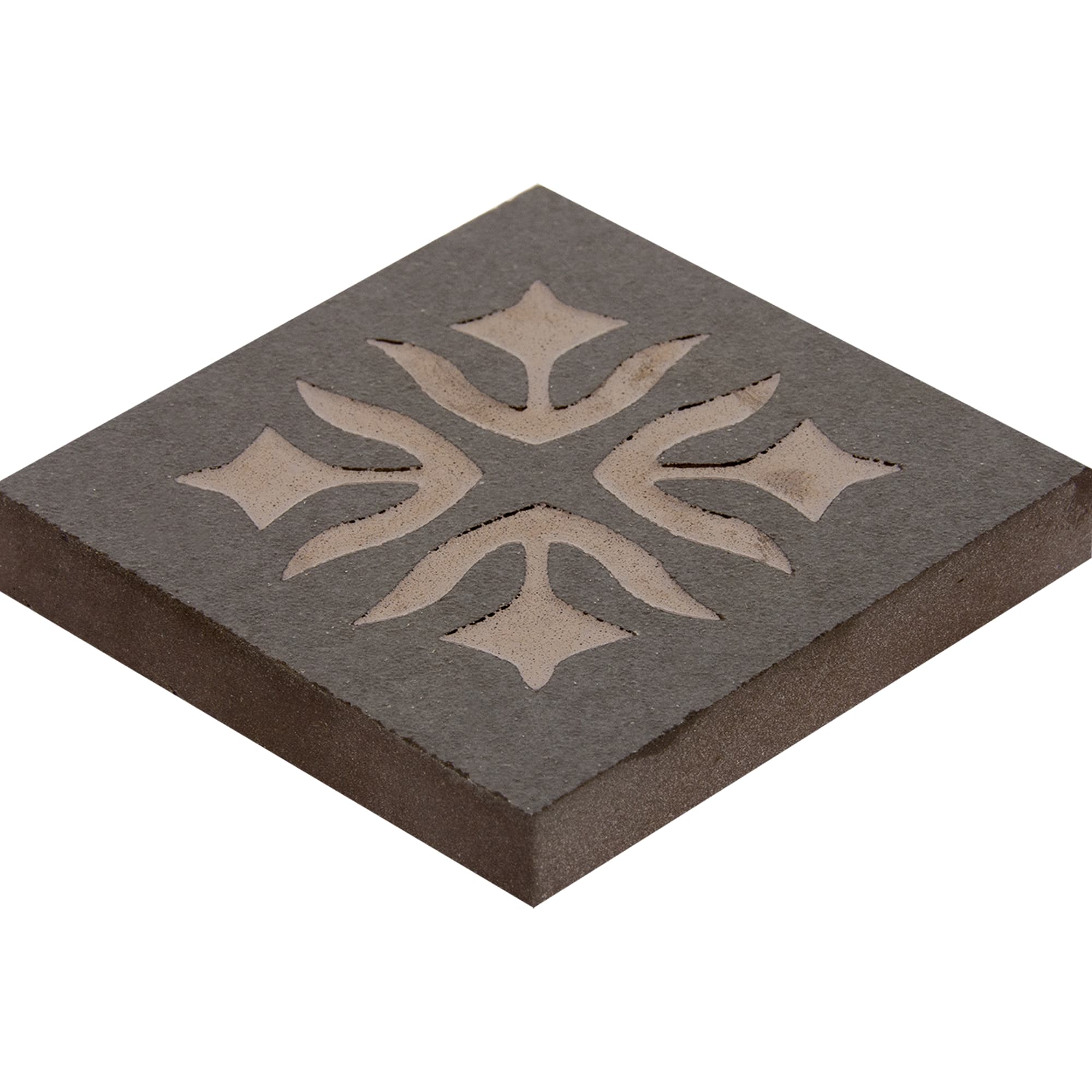 15624481 Вставка «» 6х6 см цвет черный Лимож Santreyd  - Вид №1