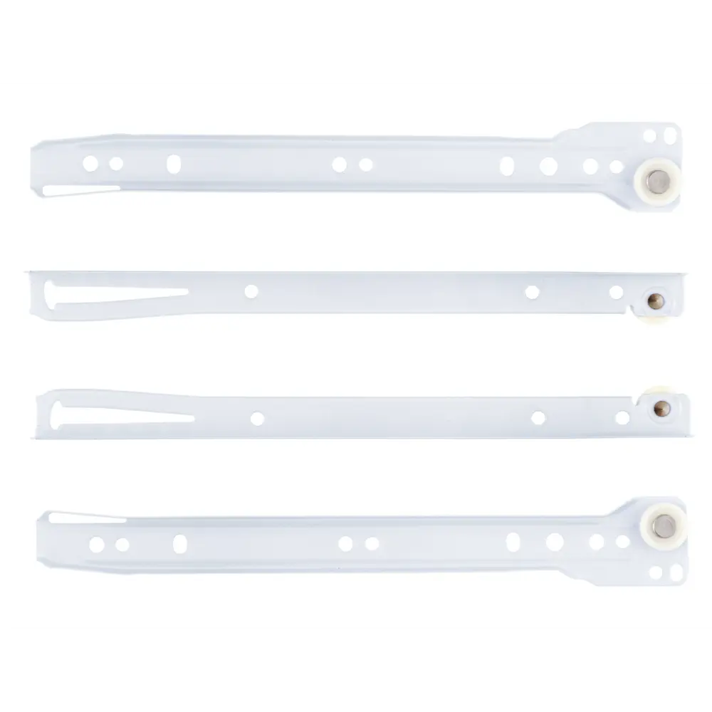 Мебельные направляющие 250x35 мм металл цвет белый 2 шт. 89426915 STLM-2123987 Santreyd  - Вид №1