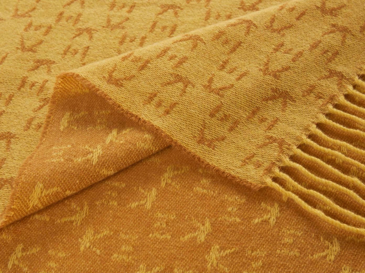 Жаккард сплошной цвет плед K-3 Sakura ARCH-00146215 - Вид №4