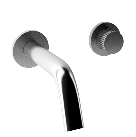 70539 настенный смеситель для раковины 220 мм. носик и пульт с прогрессивным картриджем. Bongio Time2020