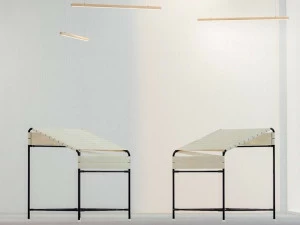 smarin Стул из металла и эластичной ткани