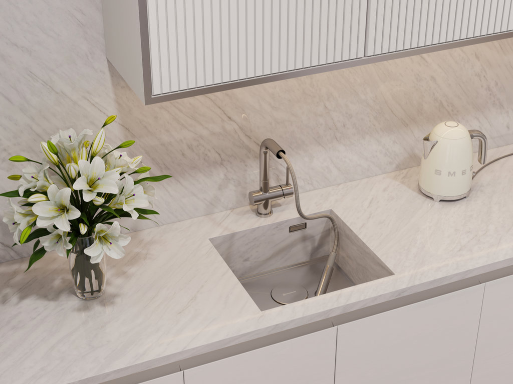 Кухонная мойка Kasen 48-26 INT GM OMOIKIRI 4997058 - Вид №2