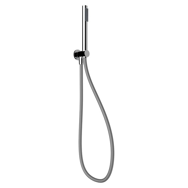 Хромированная металлическая душевая головка и ручной душ Ercos ROUND ARCH-00004203 - Вид №3