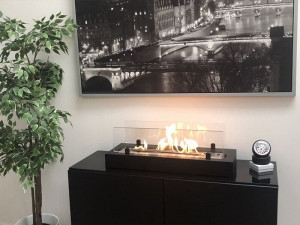 Отдельно стоящий камин на биоэтаноле