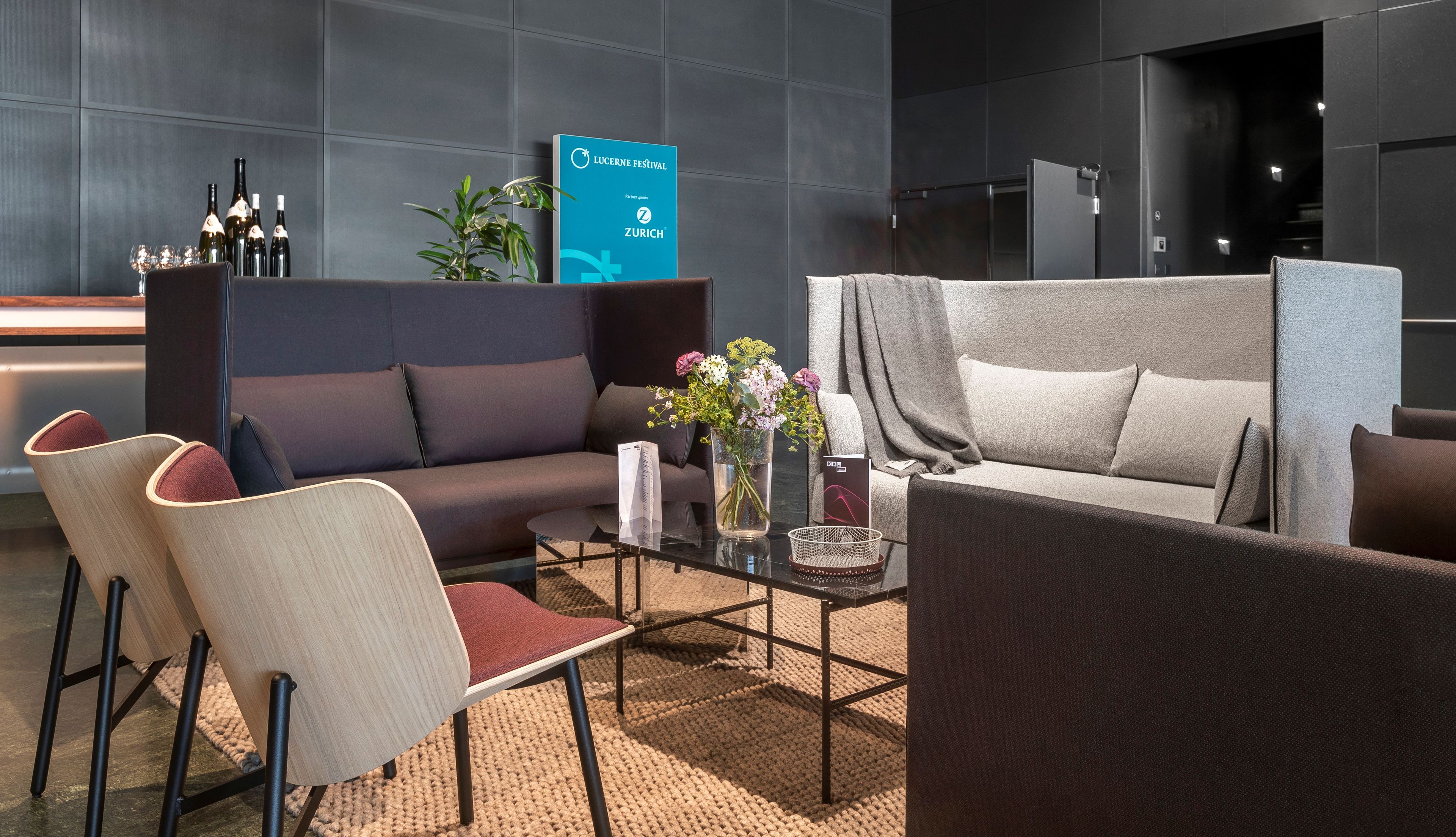 3-местный диван с высокой спинкой Hay силуэт ARCH-00121219 - Вид №12