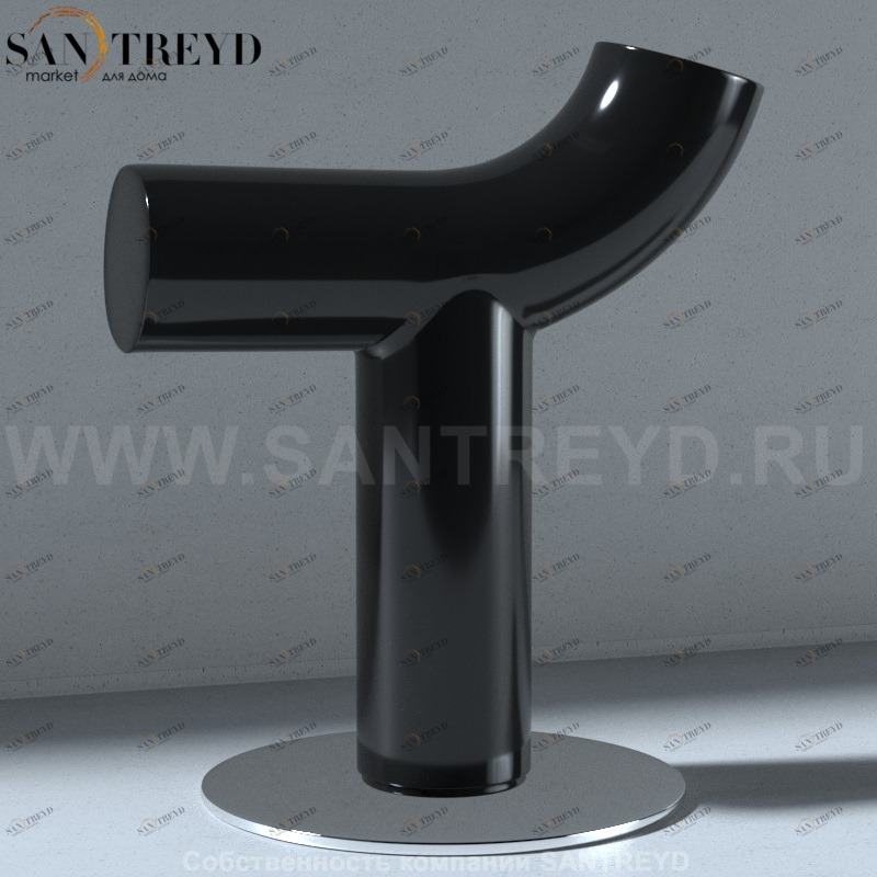 470104 Табурет “Cow” в комплекте с стальным основанием Kerasan Artwork