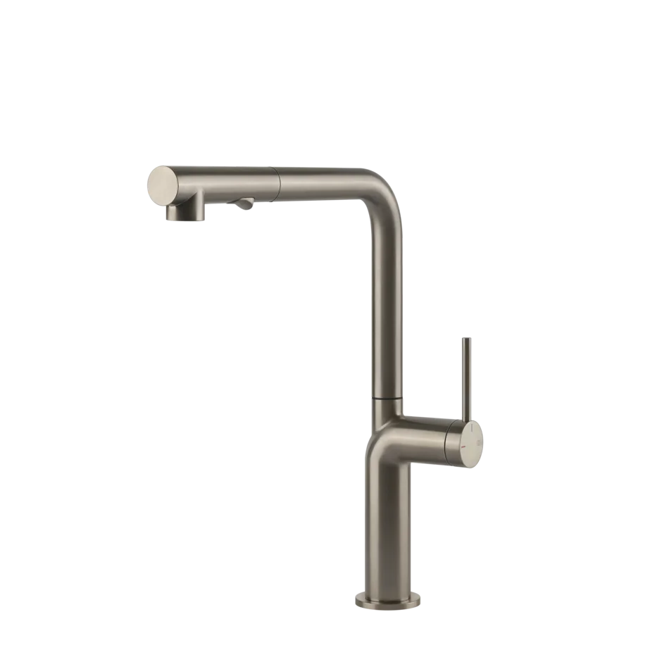Смеситель для раковины 60311 149 Gessi Stelo МАТОВЫЙ НИКЕЛЬ FINOX 60311149