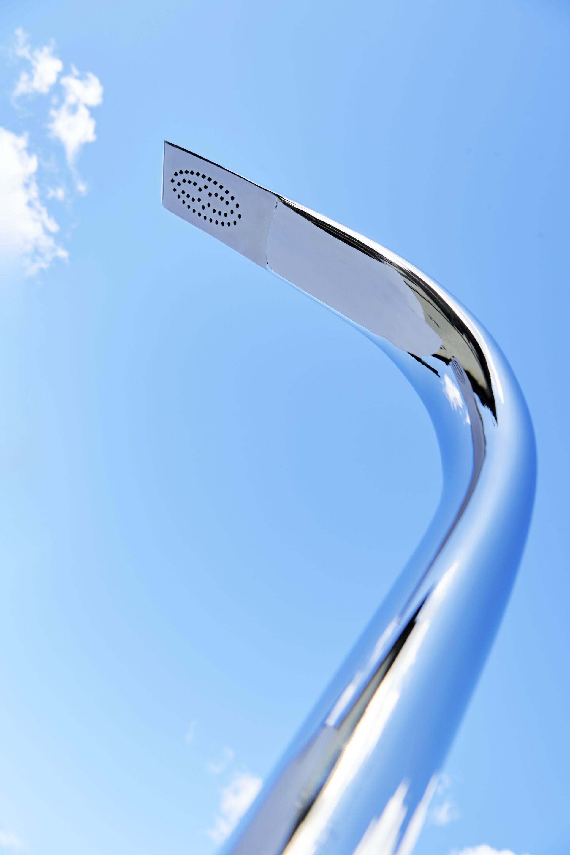 Stainless steel outdoor shower Inoxstyle ELLIPSE-DU ARCH-00076390 - Вид №3