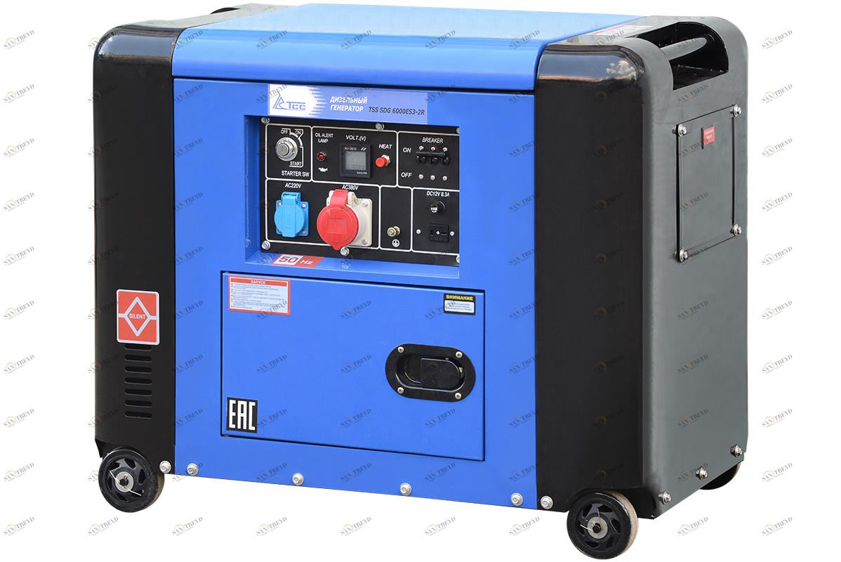 Дизель генератор TSS SDG 6000ES3-2R Santreyd sun-id-1032419