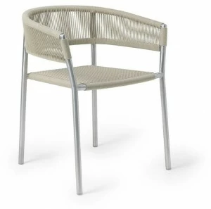 Ethimo Штабелируемый садовый стул из веревки Kilt Kisa00cg0