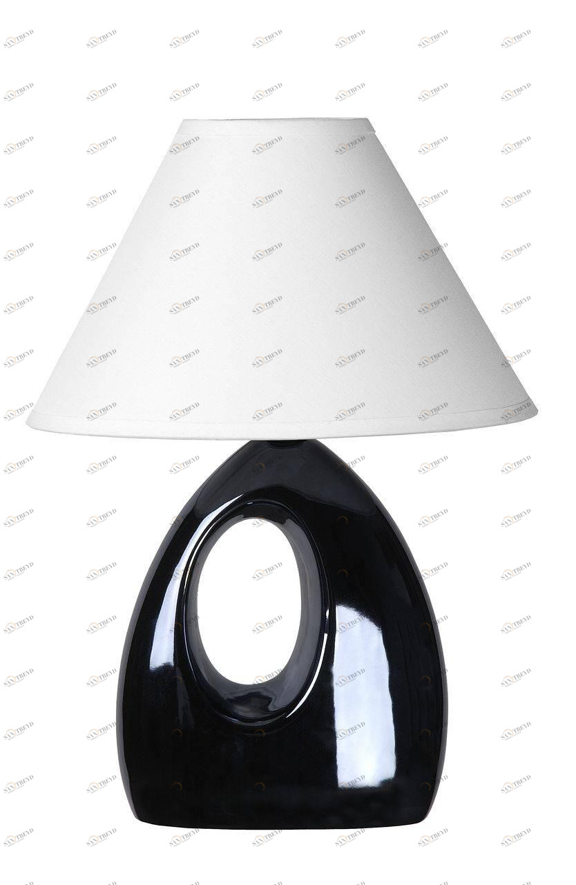 Настольная лампа Lucide Hoal 14558/81/30 LUCIDE ВАЗА 080223 Белый;черный 