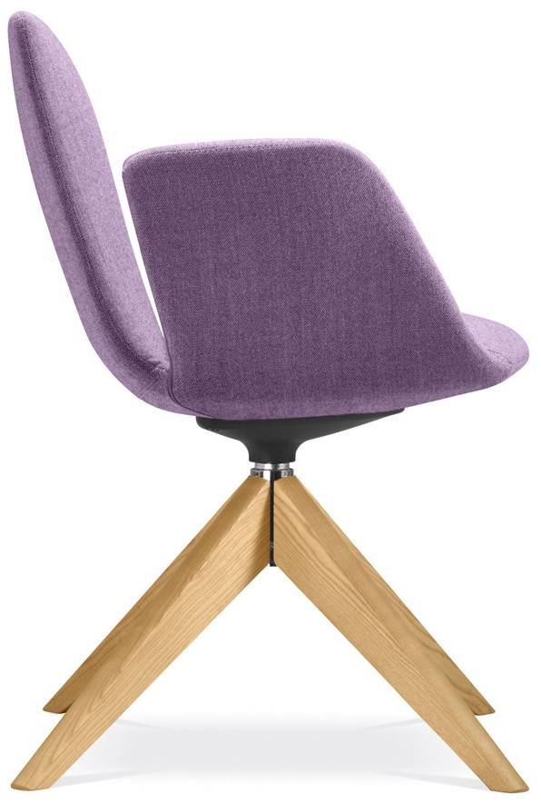 LD Seating Вращающийся стул для конференций на козелке из ткани Harmony modern 870-fw-v - Вид №3