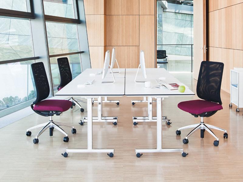 Brunner Складной прямоугольный стол для переговоров на колесиках Torino sun-id-1411156 - Вид №7