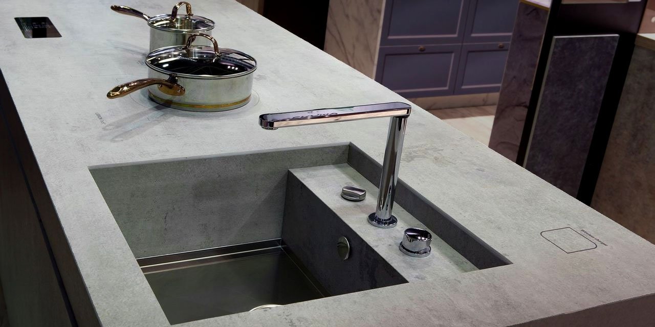 Столешницы для кухни - Бетон рувида LIGRON LIST304 4057 - Вид №8