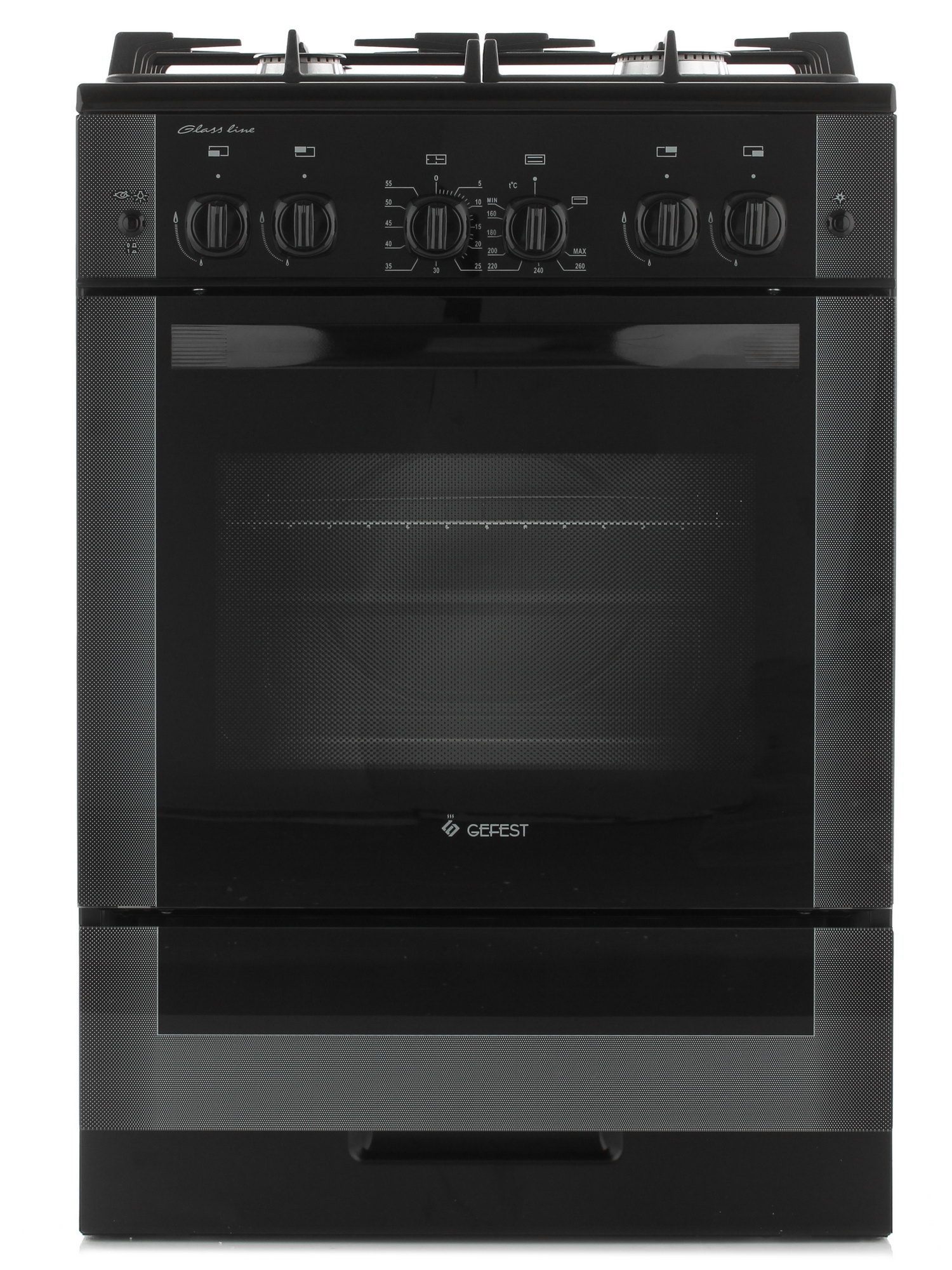 1093451 Газовая плита Gefest 6500-02 0115 черный STDN-0090677