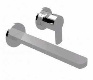 Rubinetteria Giulini Смеситель для раковины, настенный, однорычажный, на 2 отверстия Surf F5820