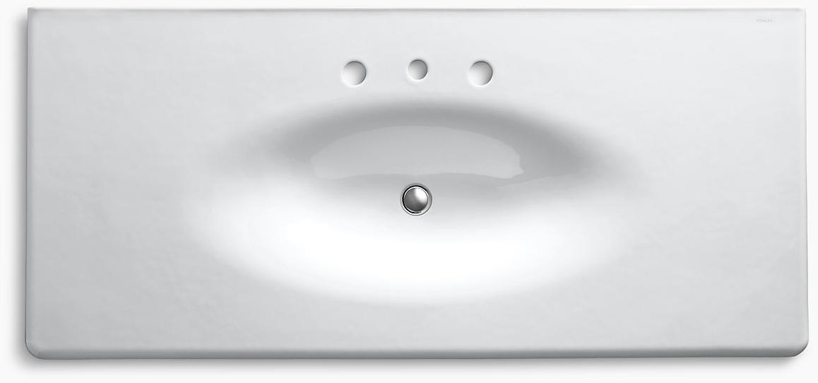 K-3053-8-PLM Накладная раковина на столешницу  прямоугольная Kohler  - Вид №2