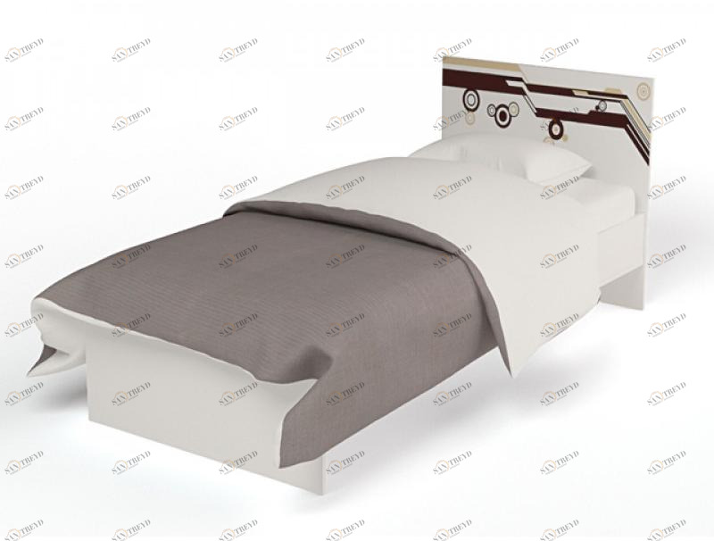 Кровать классика ABC-KING Extreme с рисунком (160*90) без ящика 4631147957009