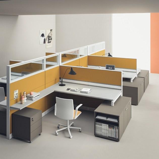 PROF Отдельностоящая модульная офисная перегородка из дерева Openwall sun-id-1512114 - Вид №3