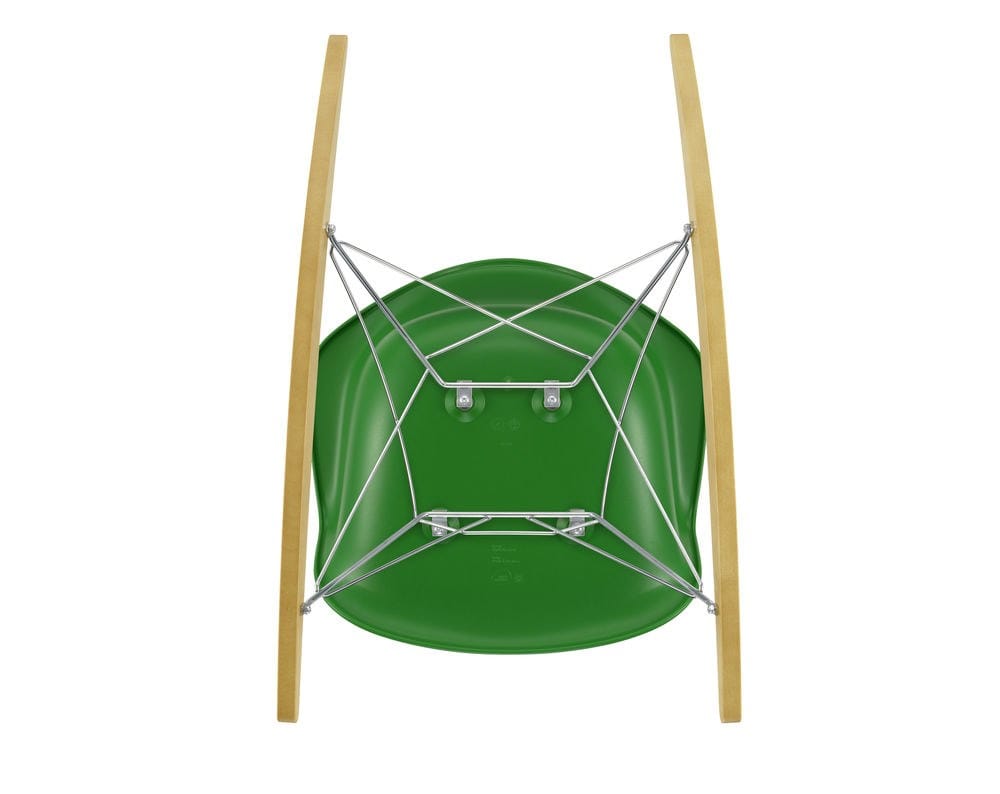 Мягкое тканевое кресло-качалка с подлокотниками VITRA Eames Plastic Chair ARCH-00023828 - Вид №170