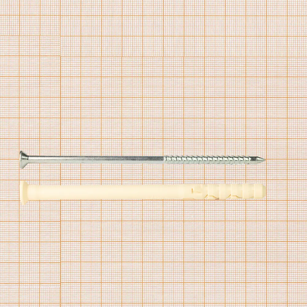 Дюбель-гвоздь потайной Европартнер для надежного монтажа 8×100 мм 89383282 STLM-1406358 - Вид №5