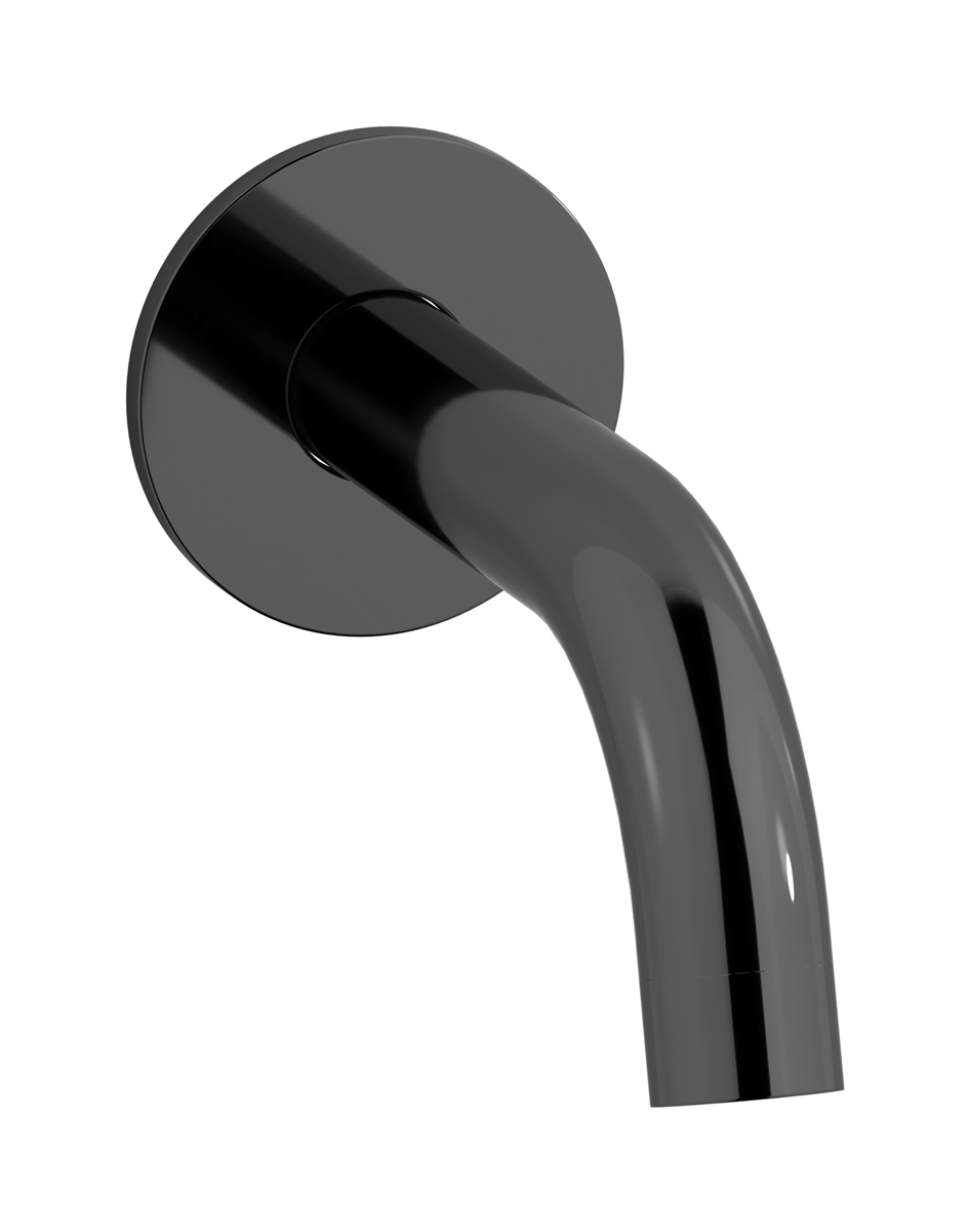 Настенный излив WE ARE IB mt320cf_23 Black Chrome MilanoTorino 