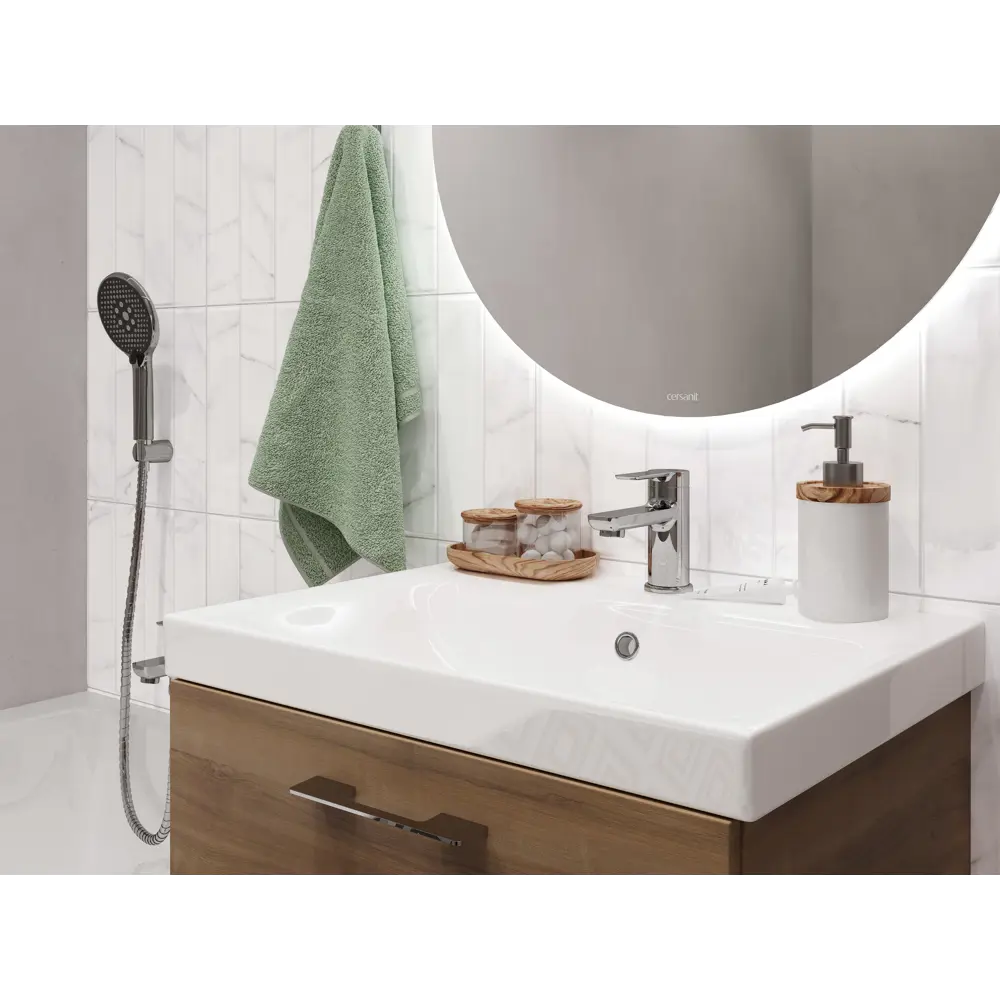 Плитка настенная KREAFORTA Cascada Рельеф 29.8x59.8 см 1.425 м² глянцевая цвет белый 89440742 STLM-2092114 - Вид №7