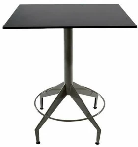 Vela Arredamenti Квадратный железный стол по контракту Shuttle