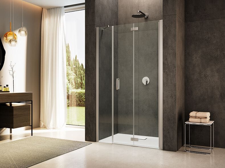 Стеклянная ниша душевая кабина с распашной дверью Provex Industrie ARCH-00143287 - Вид №1