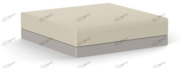 VONDOM Квадратный садовый пуф из виниловой ткани Pixel 54257