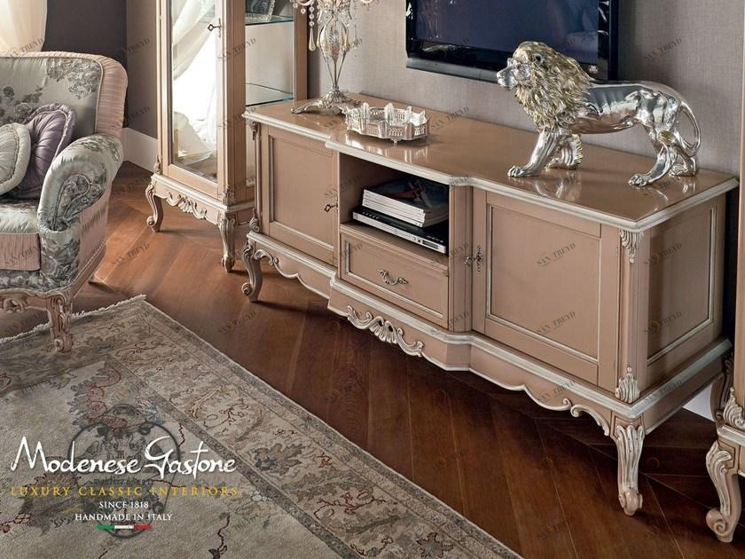 Modenese Gastone Низкая тумба под тв из массива дерева Casanova sun-id-1369260