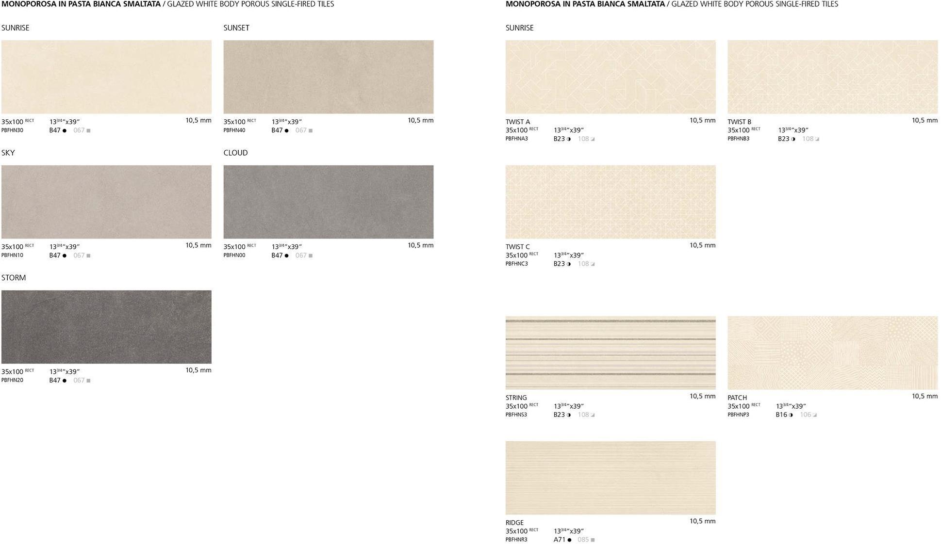 Panaria Ceramica Настенная плитка из керамогранита под камень Horizon sun-id-1349115 - Вид №9