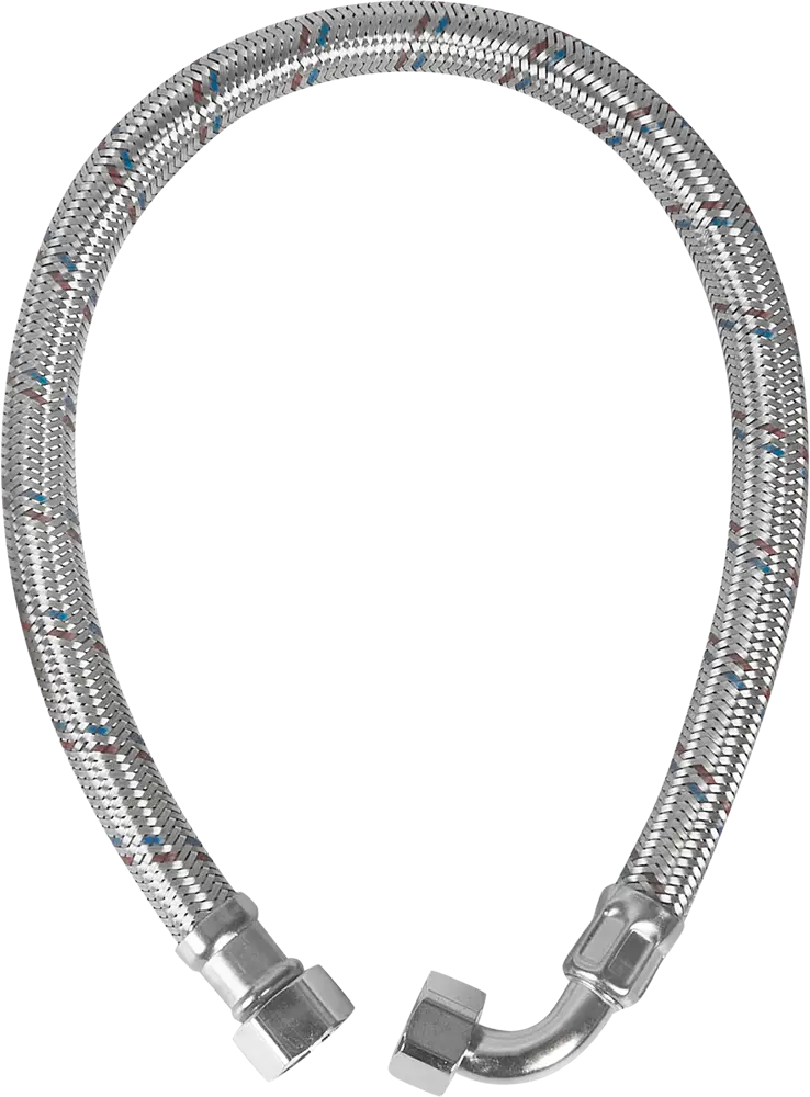 Угловая подводка Aquabeam для воды 1/2" 60 см с внутренней резьбой 86853137