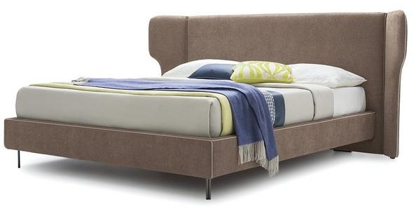 Felis Кровать для хранения из мягкой ткани в современном стиле с обитым изголовьем Bedstories#2 sun-id-1497509 - Вид №6